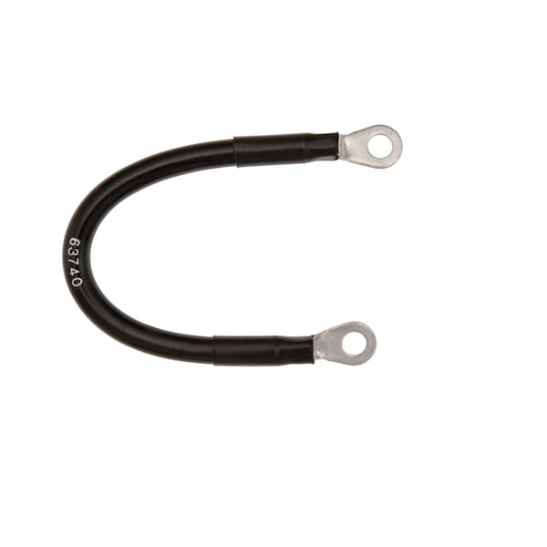 Nobles/Tennant BATTERY CABLE - EYELET TO EYELET, BLACK 4GA 10 in. 63740 - main